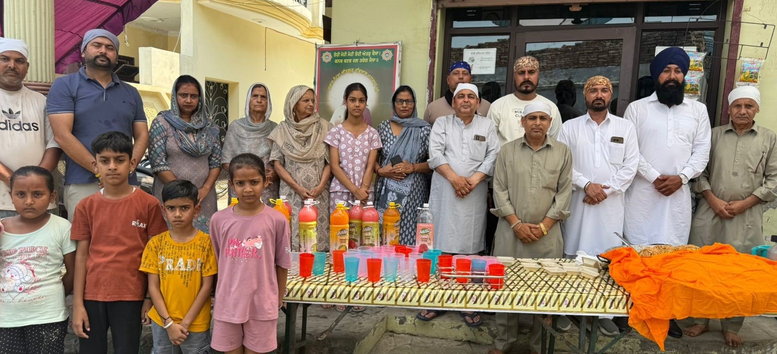 TALHAN : ON ANNUAL MELA BALI FAMILY SERVED LANGAR
