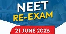 NEET UG EXAM दोबारा 21 जून को, 14 तक जारी हो सकते हैं कार्ड